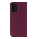 Etui Smart Soft do Samsung Galaxy A21S burgundowe