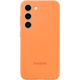 Samsung nakładka Silicone Cover do Samsung Galaxy S23 pomarańczowa