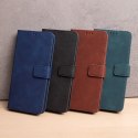 Etui Smart Velvet do Xiaomi Redmi 12C ciemnozielone