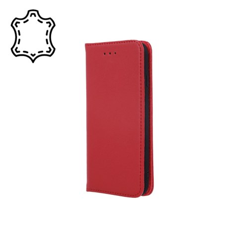 Etui skórzane Smart Pro do iPhone 14 Pro Max 6,7" bordowe