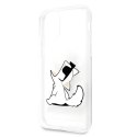 Karl Lagerfeld nakładka do iPhone 11 KLHCN61CFNRC przeźroczysty hard case Choupette Fun