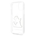 Karl Lagerfeld nakładka do iPhone 11 KLHCN61CFNRC przeźroczysty hard case Choupette Fun