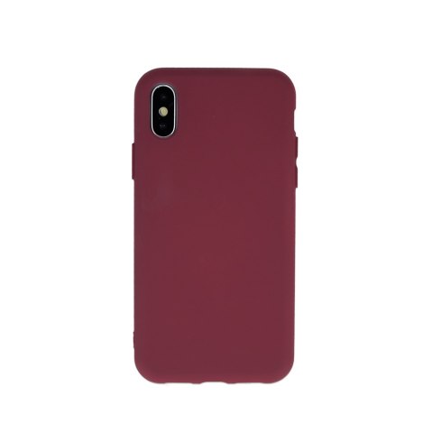 Nakładka Silicon do iPhone 11 burgundowa