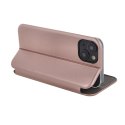 Etui Smart Diva do iPhone 15 Pro 6,1" różowo-złote