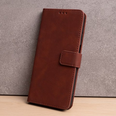 Etui Smart Velvet do iPhone 15 Plus 6,7" brązowe Etui Smart Velvet do iPhone 15 Plus 6,7" brązowe