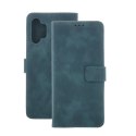 Etui Smart Velvet do iPhone 15 Plus 6,7" ciemnozielone