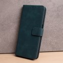 Etui Smart Velvet do iPhone 15 Plus 6,7" ciemnozielone