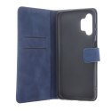 Etui Smart Velvet do iPhone 15 Plus 6,7" granatowe