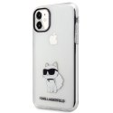 Karl Lagerfeld nakładka do iPhone 11 / XR KLHCN61HNCHTCT transparentna hardcase Ikonik Choupette