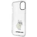 Karl Lagerfeld nakładka do iPhone 11 / XR KLHCN61HNCHTCT transparentna hardcase Ikonik Choupette