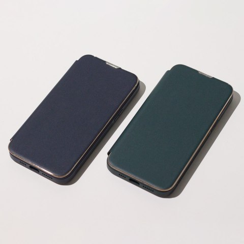 Etui Smart Gold Frame Mag do iPhone 14 Pro 6,1" granatowe Etui Smart Gold Frame Mag do iPhone 14 Pro 6,1" granatowe