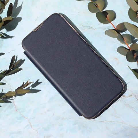 Etui Smart Gold Frame Mag do iPhone 14 Pro 6,1" granatowe Etui Smart Gold Frame Mag do iPhone 14 Pro 6,1" granatowe
