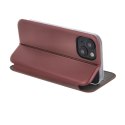 Etui Smart Diva do Xiaomi Redmi 12C burgundowe