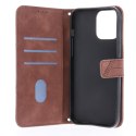 Etui Smart Trendy Porto do iPhone 14 Pro 6,1" brązowe