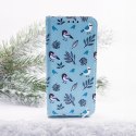 Etui Smart Trendy Winter Birds do Xiaomi Redmi Note 12 4G