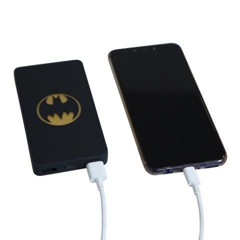 Batman power bank 6000 mAh Light-Up Batman Logo Batman power bank 6000 mAh Light-Up Batman Logo