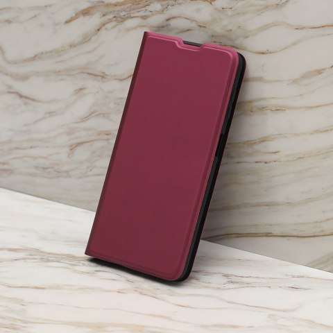 Etui Smart Soft do Oppo A17 burgundowe Etui Smart Soft do Oppo A17 burgundowe