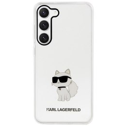 Karl Lagerfeld nakładka do Samsung Galaxy S23 Ultra KLHCS23LHNCHTCT transparentna HC IML NFT Choupette