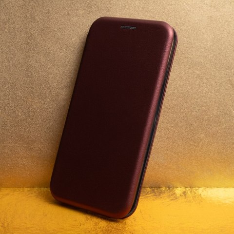 Etui Smart Diva do Oppo A17 burgundowe Etui Smart Diva do Oppo A17 burgundowe