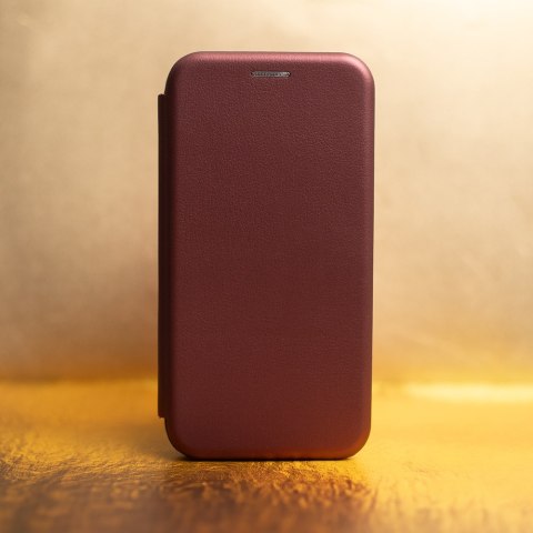 Etui Smart Diva do Oppo A17 burgundowe Etui Smart Diva do Oppo A17 burgundowe