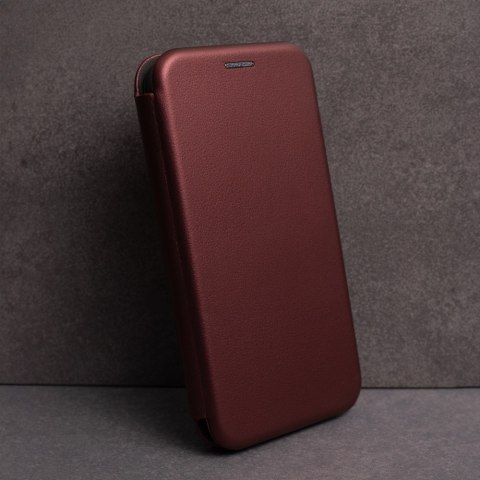 Etui Smart Diva do Oppo A17 burgundowe Etui Smart Diva do Oppo A17 burgundowe