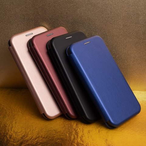 Etui Smart Diva do Oppo A17 burgundowe Etui Smart Diva do Oppo A17 burgundowe