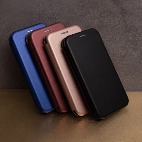 Etui Smart Diva do Oppo A17 burgundowe Etui Smart Diva do Oppo A17 burgundowe