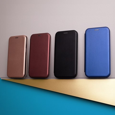 Etui Smart Diva do Oppo A17 burgundowe Etui Smart Diva do Oppo A17 burgundowe
