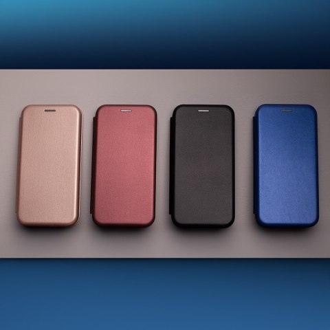 Etui Smart Diva do Oppo A17 burgundowe Etui Smart Diva do Oppo A17 burgundowe