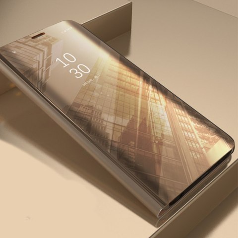 Etui Smart Clear View do Samsung Galaxy A35 5G złote Etui Smart Clear View do Samsung Galaxy A35 5G złote