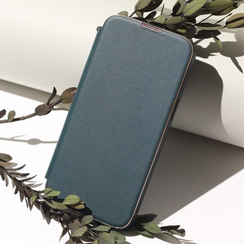 Etui Smart Gold Frame Mag do iPhone 14 Pro 6,1" ciemnozielony Etui Smart Gold Frame Mag do iPhone 14 Pro 6,1" ciemnozielony