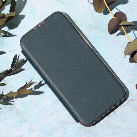 Etui Smart Gold Frame Mag do iPhone 14 Pro 6,1" ciemnozielony Etui Smart Gold Frame Mag do iPhone 14 Pro 6,1" ciemnozielony