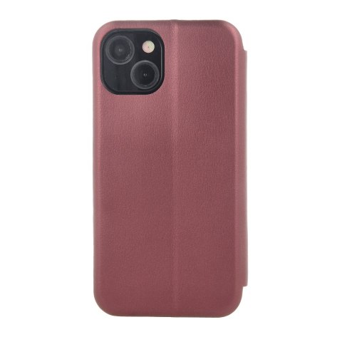 Etui Smart Diva do iPhone 15 Plus 6,7" burgundowe Etui Smart Diva do iPhone 15 Plus 6,7" burgundowe