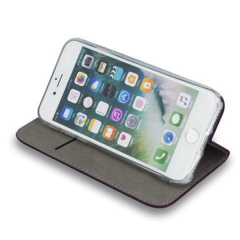 Etui Smart Magnetic do Motorola Moto E22 / E22i burgundowe Etui Smart Magnetic do Motorola Moto E22 / E22i burgundowe