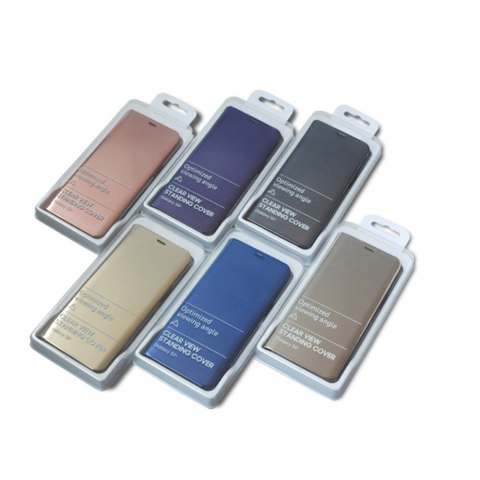 Etui Smart Clear View do Samsung Galaxy S22 czarne Etui Smart Clear View do Samsung Galaxy S22 czarne