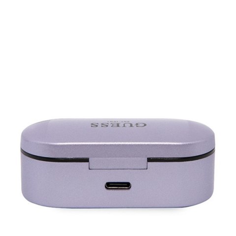 Guess słuchawki Bluetooth GUTWST31EU TWS + stacja dokująca fioletowe Guess słuchawki Bluetooth GUTWST31EU TWS + stacja dokująca fioletowe