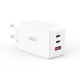 XO ładowarka sieciowa CE13 PD QC 3.0 65W 1x USB 2x USB-C biała