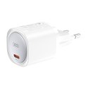 XO ładowarka sieciowa CE20 PD 30W 1x USB-C biała + kabel USB-C - Lightning