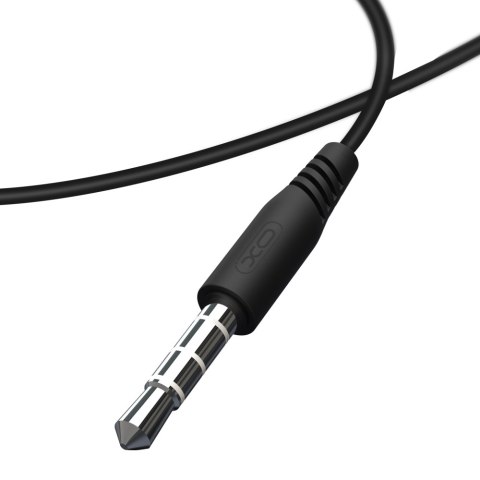 XO słuchawki przewodowe EP52 jack 3,5mm douszne czarne XO słuchawki przewodowe EP52 jack 3,5mm douszne czarne
