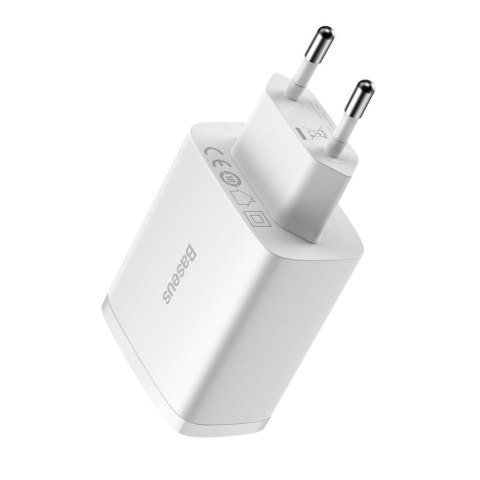 Baseus ładowarka sieciowa Compact 3 x USB biała 17W Baseus ładowarka sieciowa Compact 3 x USB biała 17W