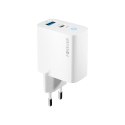 Forever ładowarka sieciowa PD QC TC-06-20AC 1x USB-C 1x USB 20W biała