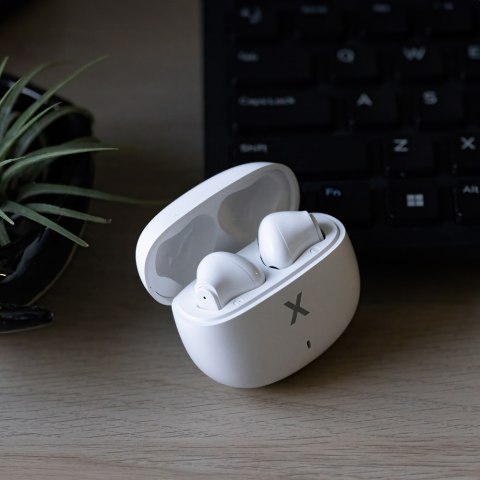Maxlife słuchawki Bluetooth MXBE-03 TWS białe douszne Maxlife słuchawki Bluetooth MXBE-03 TWS białe douszne