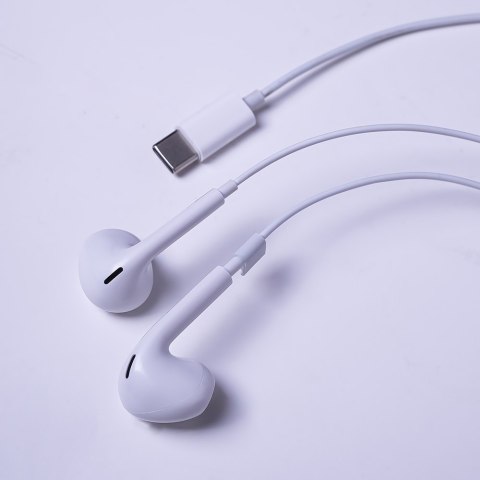 Maxlife słuchawki przewodowe MXEP-04 douszne USB-C białe Maxlife słuchawki przewodowe MXEP-04 douszne USB-C białe
