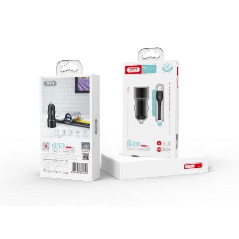 XO ładowarka samochodowa CC30 2x USB 2,4A czarna XO ładowarka samochodowa CC30 2x USB 2,4A czarna