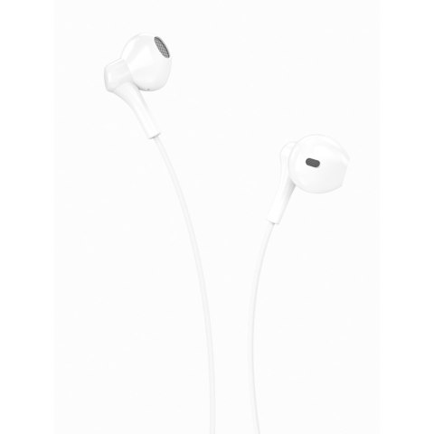 XO słuchawki przewodowe EP39 jack 3,5mm douszne białe XO słuchawki przewodowe EP39 jack 3,5mm douszne białe