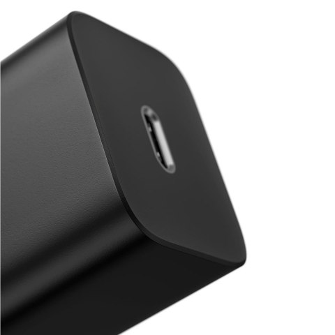 Baseus ładowarka sieciowa Super Si PD 30W 1x USB-C czarna Baseus ładowarka sieciowa Super Si PD 30W 1x USB-C czarna