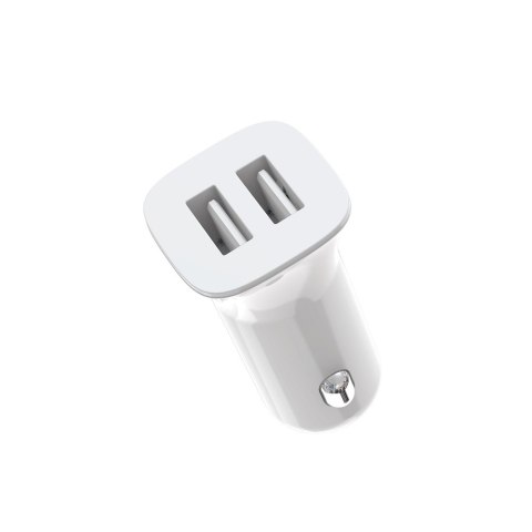 XO ładowarka samochodowa TZ10 2x USB 2,4A biała + kabel Lightning XO ładowarka samochodowa TZ10 2x USB 2,4A biała + kabel Lightning