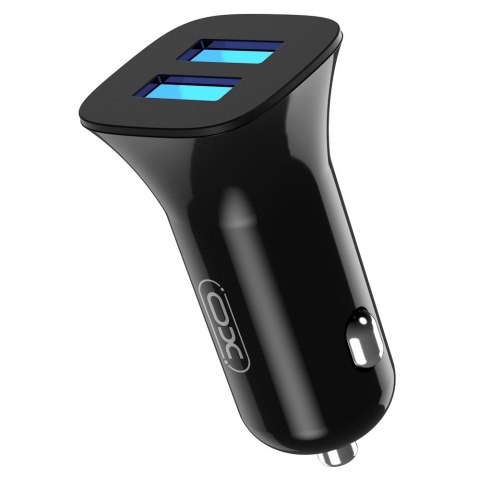 XO ładowarka samochodowa TZ10 2x USB 2,4A czarna + kabel Lightning XO ładowarka samochodowa TZ10 2x USB 2,4A czarna + kabel Lightning