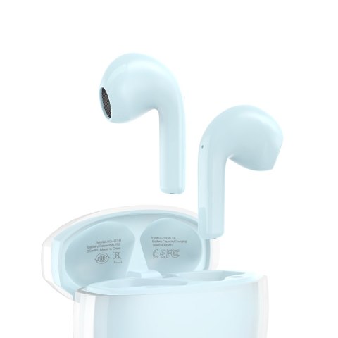 XO słuchawki Bluetooth G16 TWS niebieskie ENC XO słuchawki Bluetooth G16 TWS niebieskie ENC