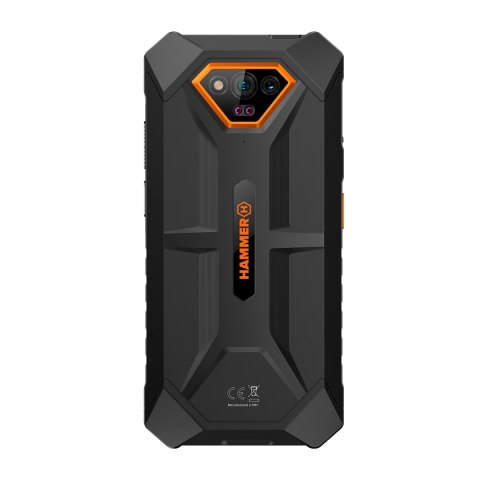 Smartfon Hammer Iron V pomarańczowy Smartfon Hammer Iron V pomarańczowy